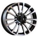 Alu kola AGT 16279, 16x6.5 4x100 ET37, černá + leštění