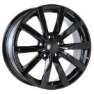 Alu kola AGT 17261, 17x7 5x100 ET40, černá lesklá