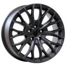 Alu kola AGT 18182, 18x8 5x112 ET45, černá matná (zátěžová)