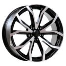 Alu kola AGT 19034, 19x8 5x114.3 ET35, černá + leštění