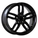 Alu kola AGT 907, 19x8.5 5x112 ET42, černá lesklá