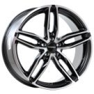 Alu kola AGT 907, 19x8.5 5x112 ET42, černá + leštění