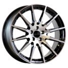 Alu kola Arceo 19229, 19x8 5x108 ET40, černá + leštění