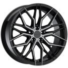 Alu kola Arceo 20141, 20x9 5x112 ET35, černá + leštění