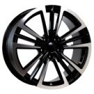 Alu kola Arceo DY1608, 18x8 5x112 ET45, černá + leštění
