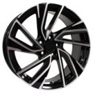 Alu kola Arceo DY726, 16x7 5x112 ET40, černá + leštění
