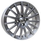 Alu kola CMS C16, 16x6.5 5x112 ET45, stříbrná