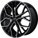 Alu kola MiM ANKY, 18x8 5x110 ET33, černá + leštění