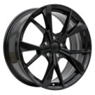 Alu kola Racing Line B5808, 19x8 5x112 ET45, černá lesklá