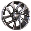 Alu kola HRS BK652, 19x8.5 5x120 ET24, šedivá