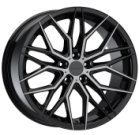 Alu kola Arceo 20141, 20x9 5x112 ET35, černá + leštění