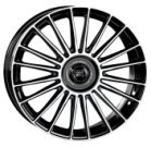 Alu kola Mille Miglia MM1022, 18x8 5x110 ET33, černá + leštění