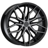 Alu kola Arceo 20141, 20x9 5x112 ET35, černá + leštění