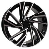Alu kola Arceo DY729, 19x8 5x112 ET45, černá + leštění