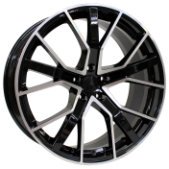 Alu kola Arceo DY830, 20x9 5x112 ET35, černá + leštění (zátěžová)