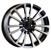 Alu kola AGT 16279, 16x6.5 4x100 ET37, černá + leštění