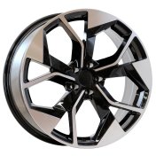 Alu kola AGT 20252, 20x9 5x112 ET35, černá + leštění