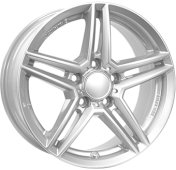 Alu kola ALUTEC M10, 18x8 5x112 ET38, stříbrná