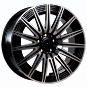 Alu kola Arceo DY1468, 18x8 5x112 ET35, černá + leštění