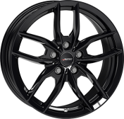 Alu kola AUTEC BAVARIS, 17x7 5x112 ET47, černá lesklá + leštění