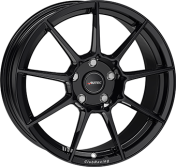 Alu kola AUTEC CLUB RACING, 17x7.5 4x108 ET20, černá lesklá