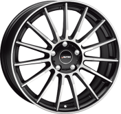 Alu kola AUTEC LAMERA, 17x7.5 5x114.3 ET45, stříbrná metalíza