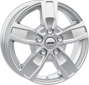 Alu kola AUTEC QUANTRO, 16x6.5 5x118 ET66, stříbrná