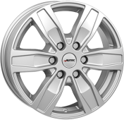Alu kola AUTEC QUANTRO, 16x6.5 6x120 ET50, stříbrná (zátěžová)