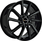 Alu kola AVUS VELGEN AC-518, 19x7.5 5x112 ET50, černá lesklá + leštění