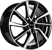 Alu kola AVUS VELGEN AC-518, 19x7.5 5x112 ET50, černá lesklá