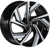 Alu kola AVUS VELGEN AC-521, 19x7.5 5x114.3 ET35, černá lesklá + leštění