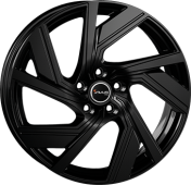 Alu kola AVUS VELGEN AC-521, 19x9.5 5x114.3 ET45, černá lesklá + leštění (zátěžová)