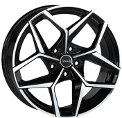 Alu kola AVUS VELGEN AC-523, 19x8.5 5x120 ET35, černá lesklá + leštění (zátěžová)