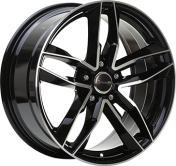 Alu kola AVUS VELGEN AF16, 19x8.5 5x112 ET45, stříbrná metalíza