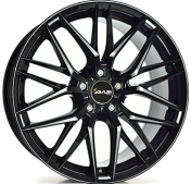 Alu kola AVUS VELGEN AF19, 18x8 5x112 ET45, černá lesklá