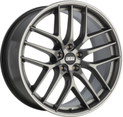 Alu kola BBS CCR, 19x8.5 5x112 ET30, šedivá + leštění