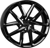 Alu kola BORBET N, 18x8 5x114.3 ET40, černá lesklá