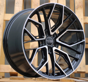 Alu kola Haxer HX015F, 22x10.5 5x112 ET20, černá matná