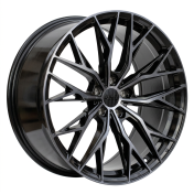 Alu kola Haxer HX042, 20x8.5 5x112 ET35, černá + tmavé leštění
