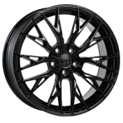 Alu kola Haxer HX042, 20x9.5 5x112 ET38, černá lesklá