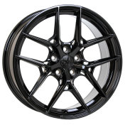 Alu kola Haxer HX044, 18x8 5x108 ET40, černá lesklá