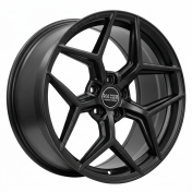 Alu kola Haxer HX04F, 19x8.5 5x112 ET40, černá matná (zátěžová)
