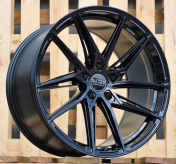 Alu kola Haxer HX08F, 19x8.5 5x120 ET33, černá lesklá