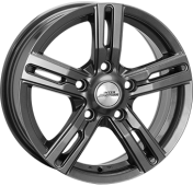 Alu kola INTER ACTION KARGIN, 18x8.5 5x120 ET45, černá matná (zátěžová)