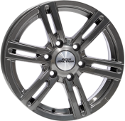 Alu kola INTER ACTION KARGIN 6, 16x7 6x130 ET50, černá lesklá