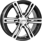 Alu kola INTER ACTION KARGIN 6, 18x8 6x139.7 ET25, stříbrná (zátěžová)