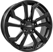 Alu kola IT WHEELS ELLA, 18x8 5x112 ET45, černá lesklá + leštění