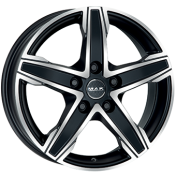 Alu kola MAK KING 5, 18x8 5x120 ET50, stříbrná