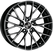 Alu kola MAK MONACO-D, 19x11 5x130 ET50, černá lesklá + leštění