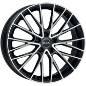 Alu kola MAK SPECIALE, 22x10 5x112 ET12, černá lesklá + leštění (zátěžová)